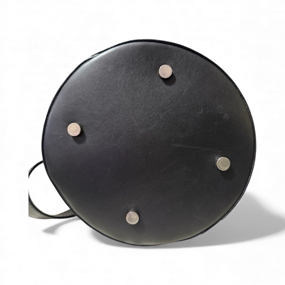 AUTH ALEXANDER WANG ALPHA LIZARD BUCKET BAG🦎 Chain Leather shoulder & crossbody - Picture 4 of 16